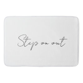 Stap op uit Bath Mat