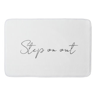 Stap op uit Bath Mat
