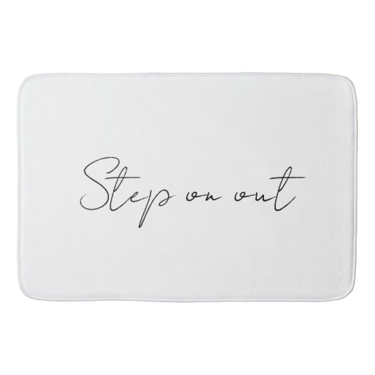 Stap op uit Bath Mat (Voorkant)