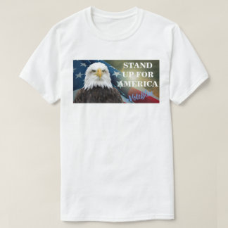 STAP OP VOOR AMERIKA #VoteBlue T-shirt