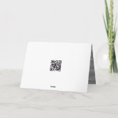 Stap Pa Birthday Metal Abstract Kaart (Achterkant)