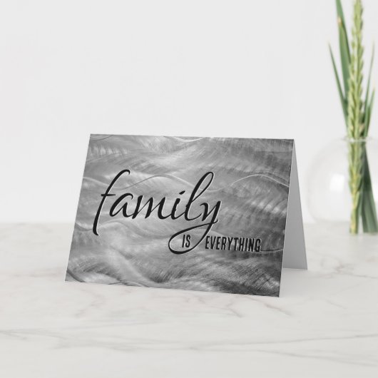 Stap Pa Birthday Metal Abstract Kaart (Voorkant)