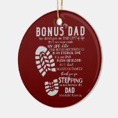 Stap pa Bonus vaders dag uit de stapel Keramisch Ornament (Links)