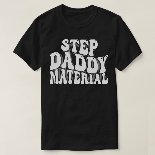 Stap papa materiaal t-shirt (Design voorkant)