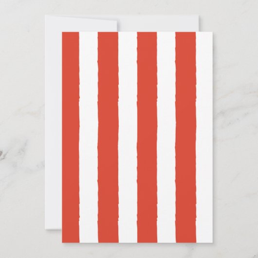 Stap recht omhoog! Blue Editable Circus Verjaardag Kaart (Achterkant)