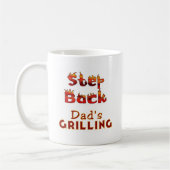 Stap terug Papa's Grilling T-shirts en geschenken Koffiemok (Links)