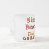 Stap terug Pap's T-shirts en cadeautjes Matglas Koffiemok (Voorkant links)