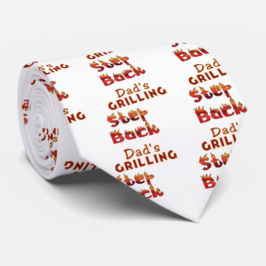 Stap terug Pap's T-shirts en cadeautjes Stropdas (Opgerold)