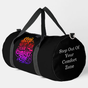 Stap uit uw Comfort Zone Plunjezak