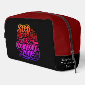 Stap uit uw Comfort Zone Toilettasje (Rechterhoek)