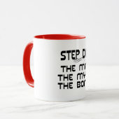 stap vader man mythe bonus vaders dag mok grappig (Voorkant links)