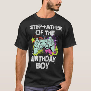 STAP VADER VAN DE VERJAARDAG JONGEN VIDEO GAME GAM T-SHIRT