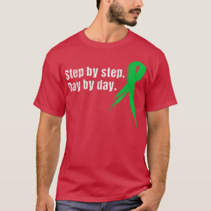 Stap voor stap op dag door middel van bewustmaking t-shirt