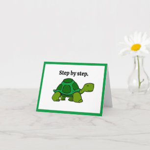 Stap voor stap Turtle Cartoon, Persistent Winnen Kaart