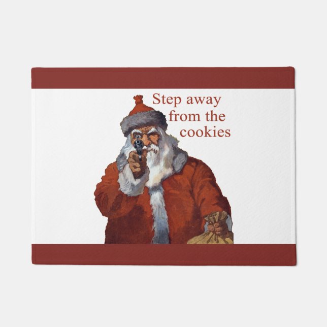 Stap weg van de Koekjes Deurmat (Voorkant)