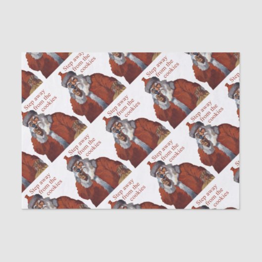 Stap weg van de Koekjes Tissuepapier (Voorkant)