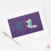 Stap weg van de Shoe Group Drama Llama Sticker (Envelop)