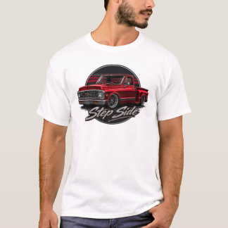 STAP ZIJKANT - ROOD T-SHIRT