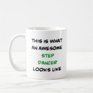 stapdanser, geweldige koffiemok