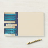 Stapel Boeken Design Post it Notes (Op bureau)