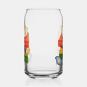 Stapel boeken en Tea Cup Beer Blikvorm Glas (Rechts)