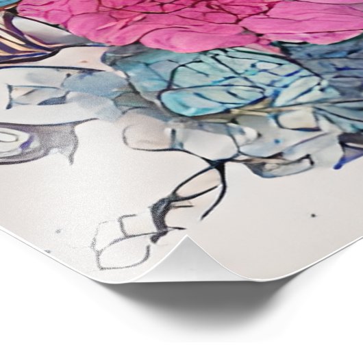 Stapel boeken foto afdruk (Hoek)