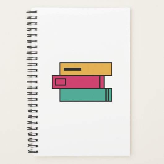 stapel boeken planner (Voorkant)