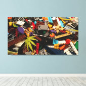 stapel canvas afdruk (Insitu (Houten vloer))