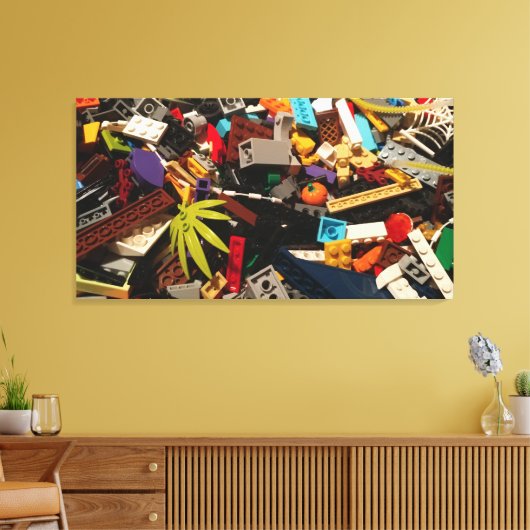 stapel canvas afdruk (Insitu (Woonkamer))