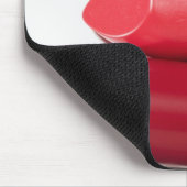 Stapel gebroken lipstick muismat (Hoek)