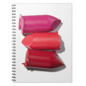Stapel gebroken lipstick notitieboek (Voorkant)