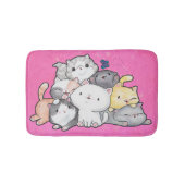 Stapel Kittens Badmat (Voorkant)