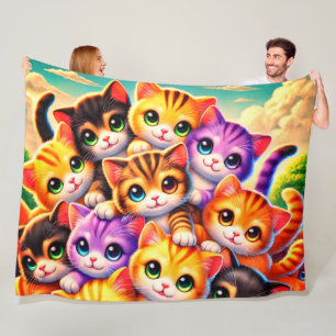 Stapel Kittens Fleece Deken