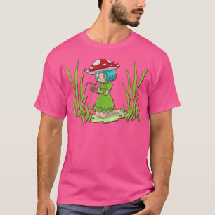 Stapel met champignonlepel Pet voor vrouwen A T-shirt