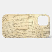 Stapel oude manuscripten Case-Mate iPhone case (Achterkant (horizontaal))