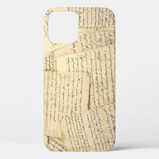 Stapel oude manuscripten Case-Mate iPhone case (Achterkant)