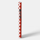 Stapel rode vierkanten Case-Mate iPhone case (Achterkant / Links)