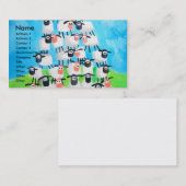stapel schapen visitekaartje (Voorkant / Achterkant)