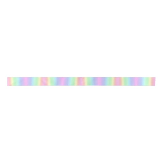 Stapel Unicorn regenbooggradiënt Stripe Lint (Voorkant)