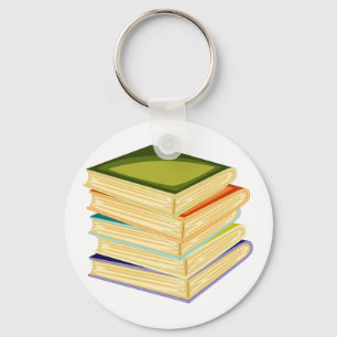 Stapel van de Sleutelhanger van de Boeken van de
