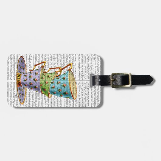 Stapel van drie teams bagagelabel (Voorkant horizontaal)