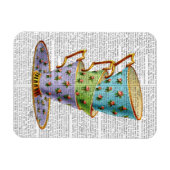 Stapel van drie  teams magneet (Horizontaal)