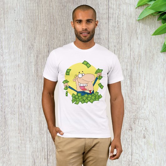 Stapel van Geld Mannen T-Shirt