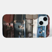 Stapel van gitaarkoffers Case-Mate iPhone case (Achterkant (horizontaal))