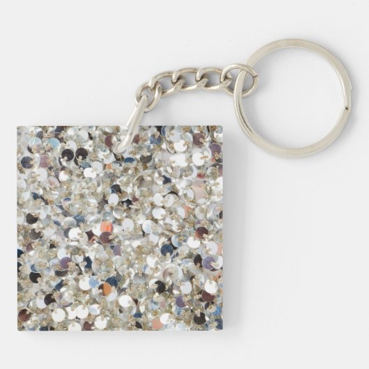 Stapel van Glitter Sleutelhanger (Achterkant)