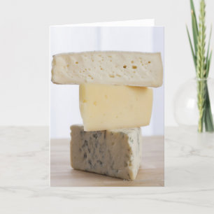 Stapel van kaas kaart