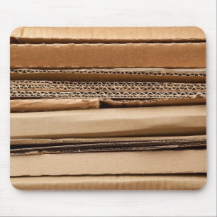 stapel van karton muismat