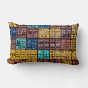 Stapel van vrachtaanhangwagen kussen