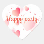 stapelaars hart sticker (Voorkant)