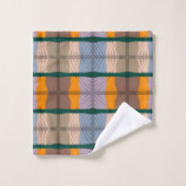 Stapelbaar spiegelend sensationeel patroon bad handdoek (Wasdoekje)